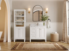 Nashville 36 in. W x 22 in. D Center Sink Bathroom Vanity - photo 4