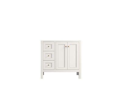 Nashville 36 in. W x 22 in. D Center Sink Bathroom Vanity - Willow Bath and Vanity