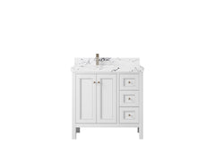 Nashville 36 in. W x 22 in. D Left Offset Sink Bathroom Vanity - photo 1