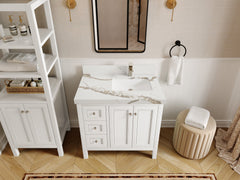 Nashville 36 in. W x 22 in. D Right Offset Sink Bathroom Vanity - photo 24