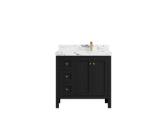 Nashville 36 in. W x 22 in. D Right Offset Sink Bathroom Vanity - photo 1