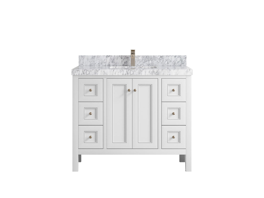Nashville 42 in. W x 22 in. D Single Sink Bathroom Vanity - Willow Bath and Vanity