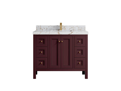Nashville 42 in. W x 22 in. D Single Sink Bathroom Vanity - Willow Bath and Vanity