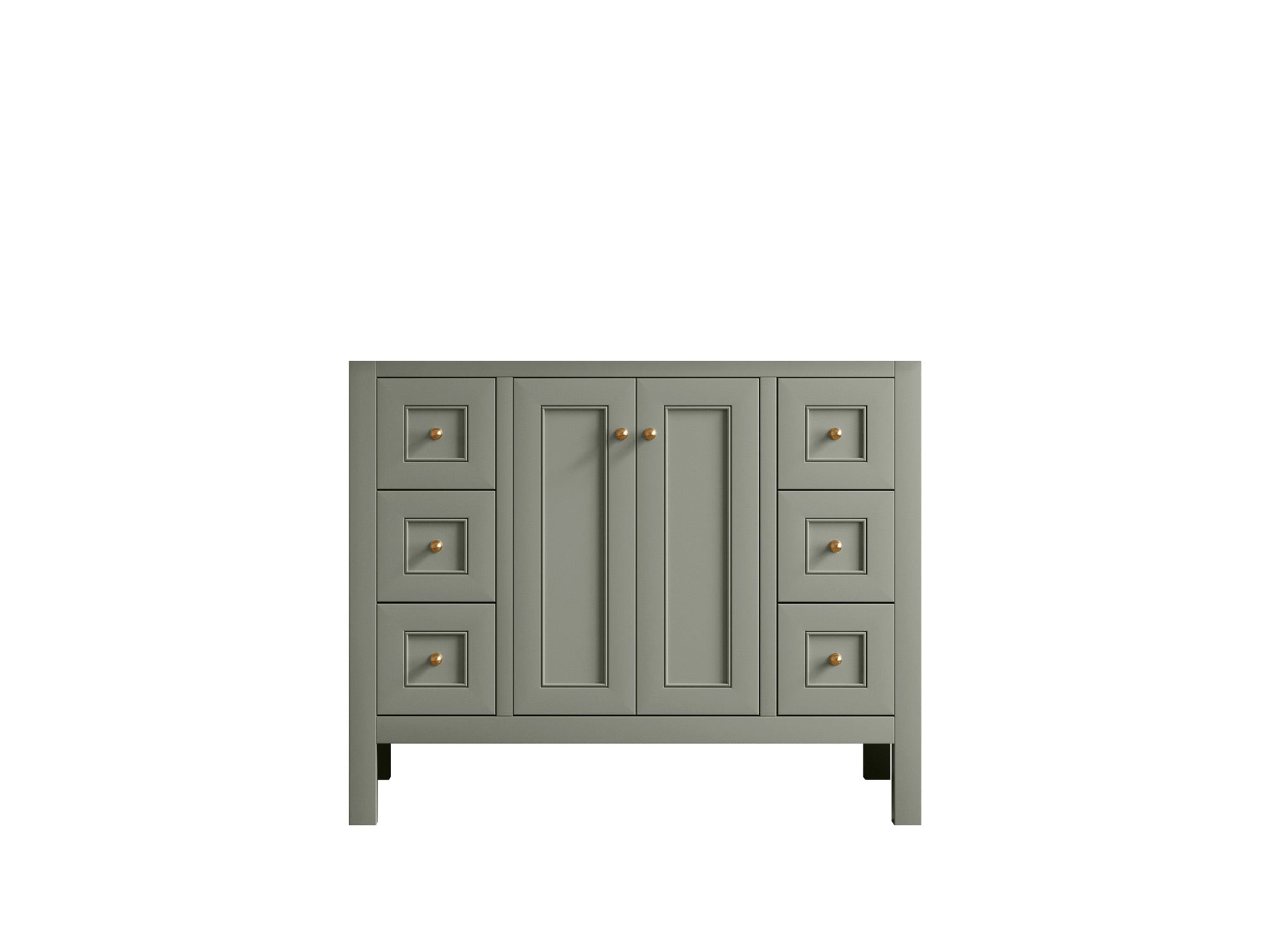 Nashville 42 in. W x 22 in. D Single Sink Bathroom Vanity - Willow Bath and Vanity