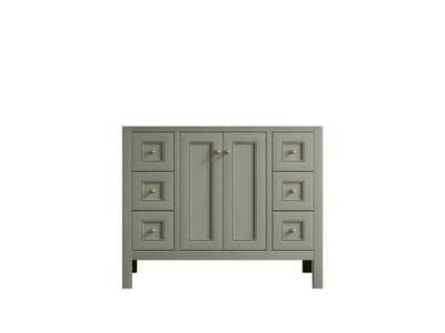 Nashville 42 in. W x 22 in. D Single Sink Bathroom Vanity - Willow Bath and Vanity