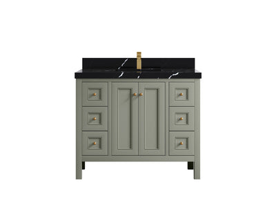 Nashville 42 in. W x 22 in. D Single Sink Bathroom Vanity - Willow Bath and Vanity
