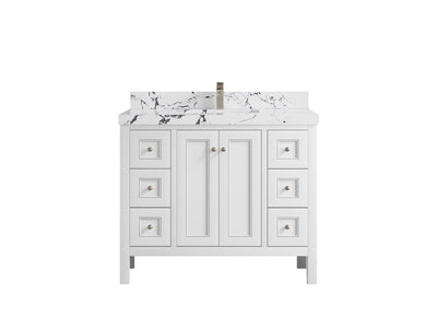Nashville 42 in. W x 22 in. D Single Sink Bathroom Vanity - Willow Bath and Vanity