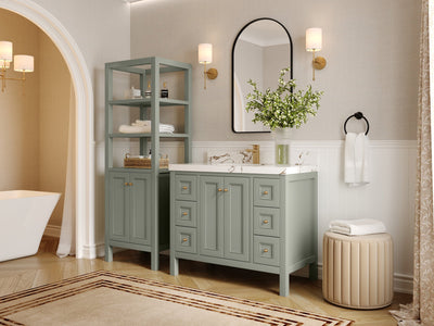 Nashville 42 in. W x 22 in. D Single Sink Bathroom Vanity - Willow Bath and Vanity