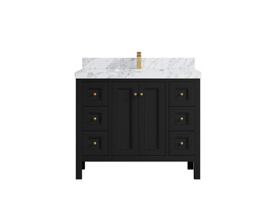 Nashville 42 in. W x 22 in. D Single Sink Bathroom Vanity - Willow Bath and Vanity