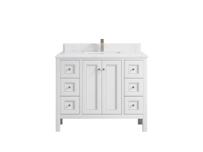 Nashville 42 in. W x 22 in. D Single Sink Bathroom Vanity - Willow Bath and Vanity