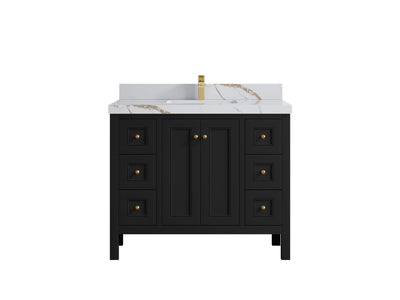 Nashville 42 in. W x 22 in. D Single Sink Bathroom Vanity - Willow Bath and Vanity