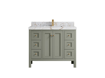 Nashville 42 in. W x 22 in. D Single Sink Bathroom Vanity - Willow Bath and Vanity