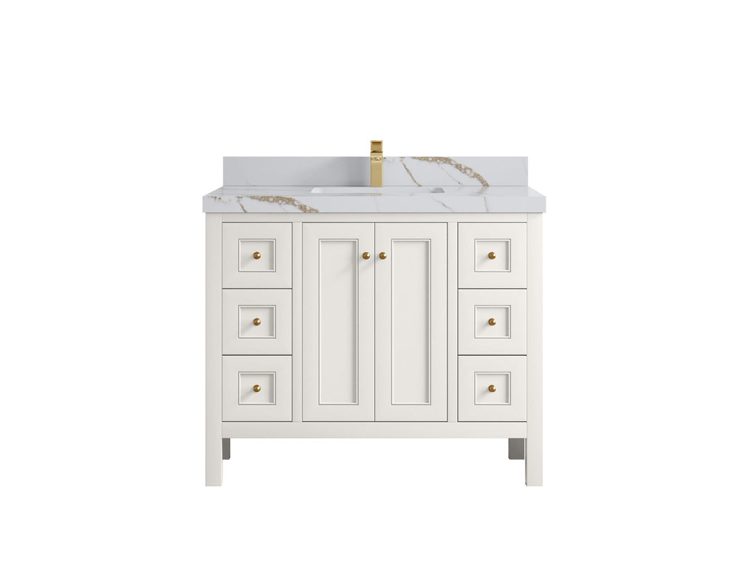 Nashville 42 in. W x 22 in. D Single Sink Bathroom Vanity - Willow Bath and Vanity