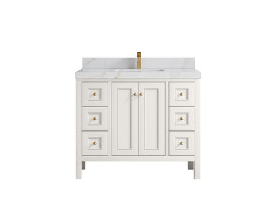 Nashville 42 in. W x 22 in. D Single Sink Bathroom Vanity - Willow Bath and Vanity