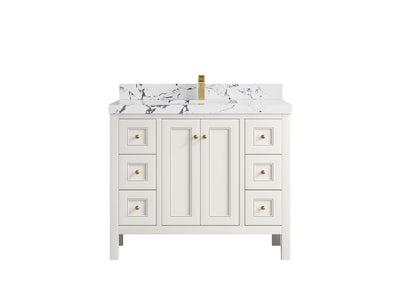 Nashville 42 in. W x 22 in. D Single Sink Bathroom Vanity - Willow Bath and Vanity