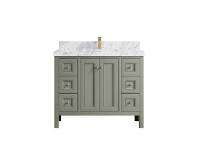 Nashville 42 in. W x 22 in. D Single Sink Bathroom Vanity - Willow Bath and Vanity