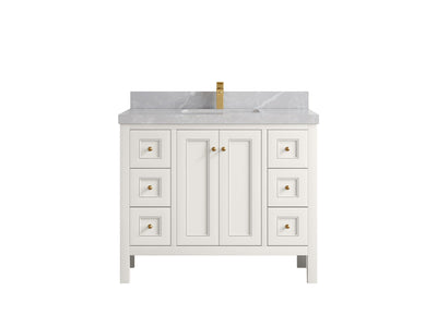 Nashville 42 in. W x 22 in. D Single Sink Bathroom Vanity - Willow Bath and Vanity