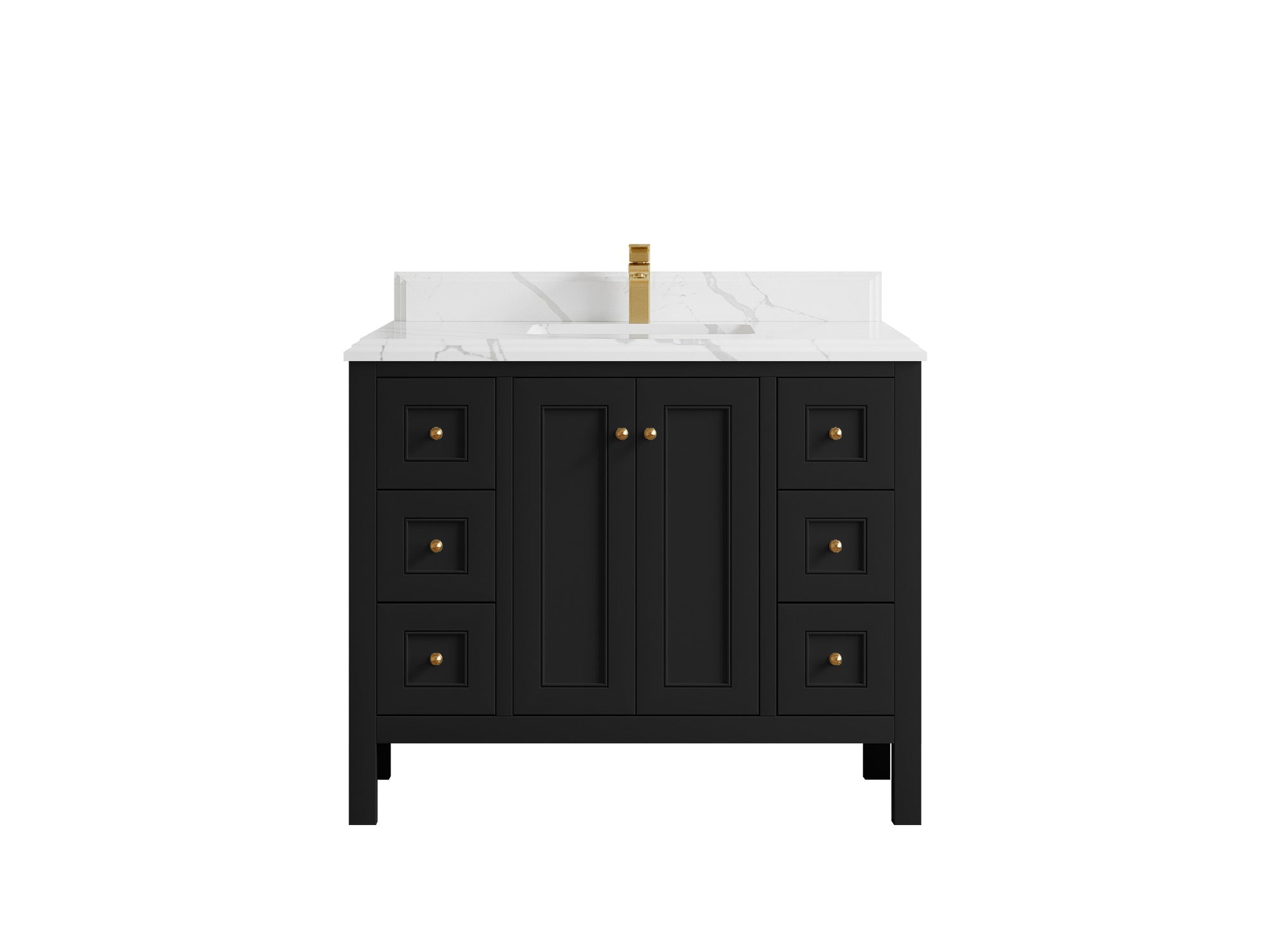 Nashville 42 in. W x 22 in. D Single Sink Bathroom Vanity - Willow Bath and Vanity