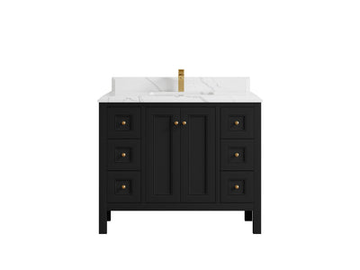 Nashville 42 in. W x 22 in. D Single Sink Bathroom Vanity - Willow Bath and Vanity