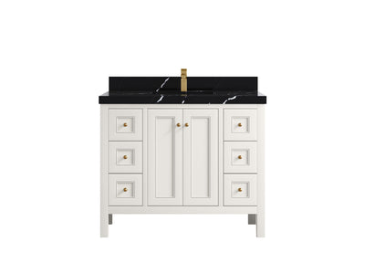 Nashville 42 in. W x 22 in. D Single Sink Bathroom Vanity - Willow Bath and Vanity