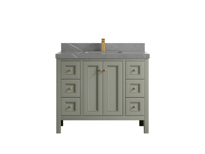 Nashville 42 in. W x 22 in. D Single Sink Bathroom Vanity - Willow Bath and Vanity