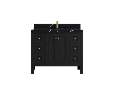 Nashville 42 in. W x 22 in. D Single Sink Bathroom Vanity - Willow Bath and Vanity