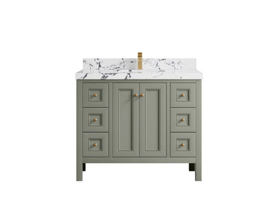 Nashville 42 in. W x 22 in. D Single Sink Bathroom Vanity - Willow Bath and Vanity