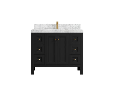 Nashville 42 in. W x 22 in. D Single Sink Bathroom Vanity - Willow Bath and Vanity