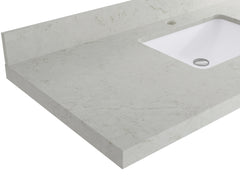 Alys Teak Wood 84 in. W x 22 in. D Double Sink Bathroom Vanity - photo 49