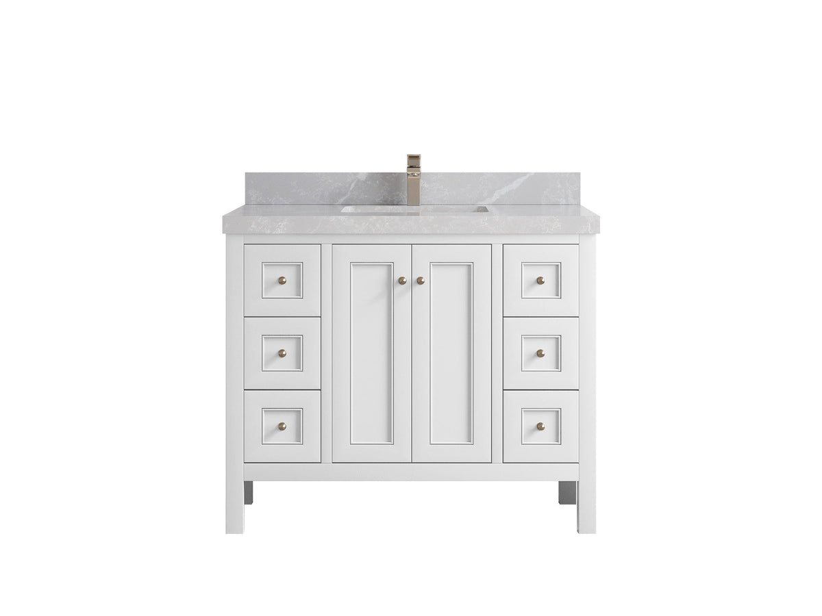 Nashville 42 in. W x 22 in. D Single Sink Bathroom Vanity - Willow Bath and Vanity