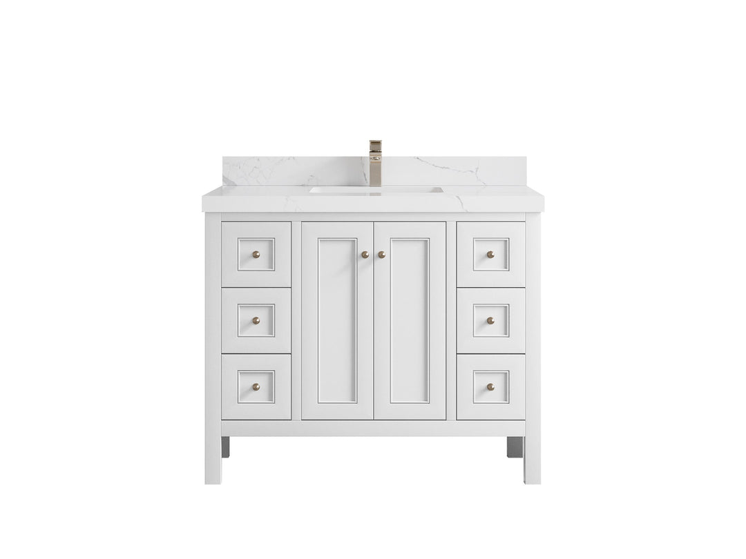 Nashville 42 in. W x 22 in. D Single Sink Bathroom Vanity - Willow Bath and Vanity