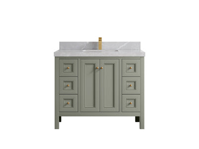 Nashville 42 in. W x 22 in. D Single Sink Bathroom Vanity - Willow Bath and Vanity