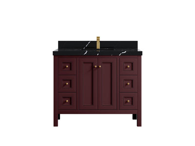 Nashville 42 in. W x 22 in. D Single Sink Bathroom Vanity - Willow Bath and Vanity