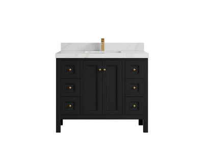 Nashville 42 in. W x 22 in. D Single Sink Bathroom Vanity - Willow Bath and Vanity