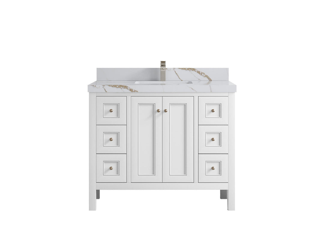 Nashville 42 in. W x 22 in. D Single Sink Bathroom Vanity - Willow Bath and Vanity