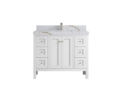 Nashville 42 in. W x 22 in. D Single Sink Bathroom Vanity - Willow Bath and Vanity