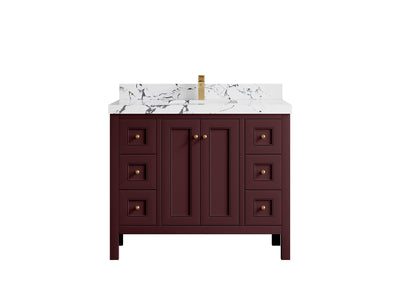 Nashville 42 in. W x 22 in. D Single Sink Bathroom Vanity - Willow Bath and Vanity