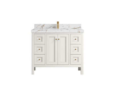 Nashville 42 in. W x 22 in. D Single Sink Bathroom Vanity - Willow Bath and Vanity