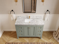 Nashville 48 in. W x 22 in. D Single Sink Bathroom Vanity - photo 30