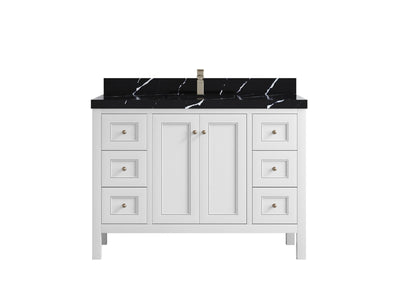 Nashville 48 in. W x 22 in. D Single Sink Bathroom Vanity - Willow Bath and Vanity
