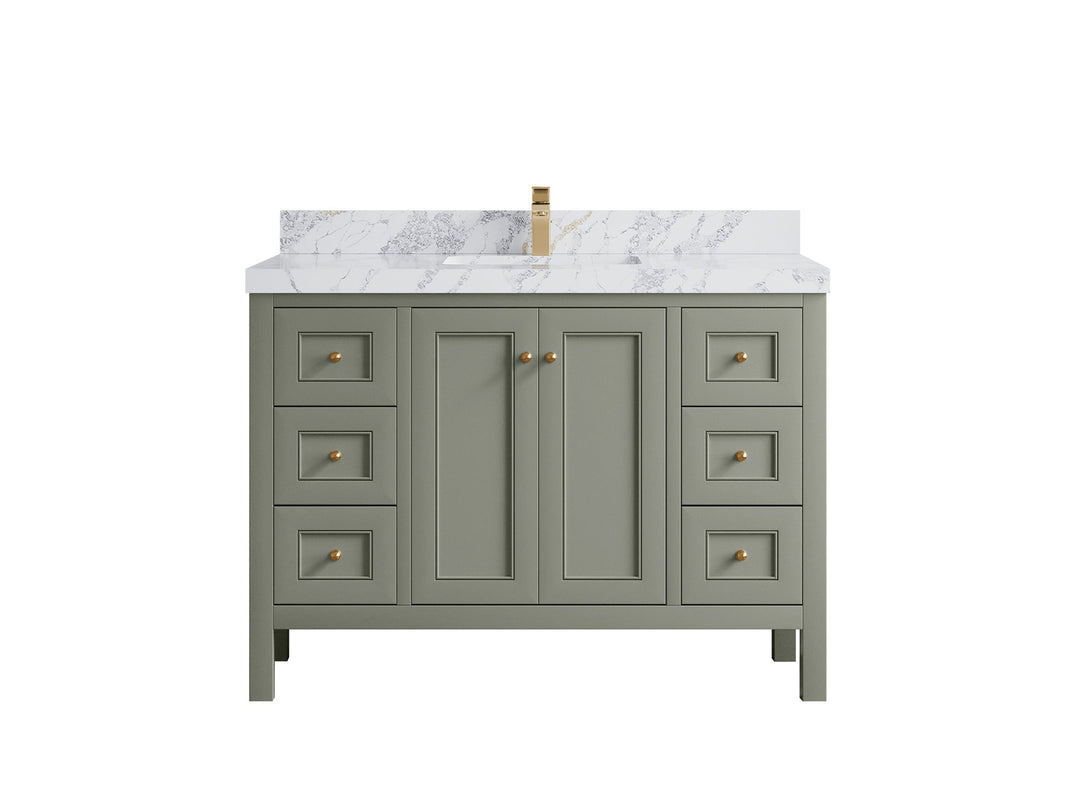 Nashville 48 in. W x 22 in. D Single Sink Bathroom Vanity - Willow Bath and Vanity