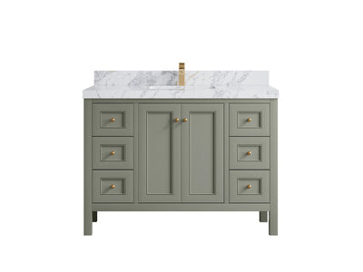 Nashville 48 in. W x 22 in. D Single Sink Bathroom Vanity - Willow Bath and Vanity