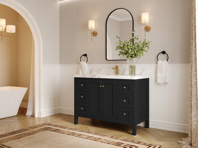 Nashville 48 in. W x 22 in. D Single Sink Bathroom Vanity - Willow Bath and Vanity