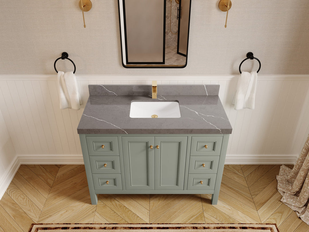Nashville 48 in. W x 22 in. D Single Sink Bathroom Vanity - Willow Bath and Vanity