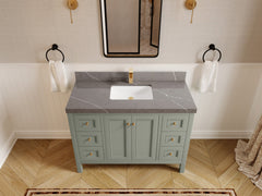 Nashville 48 in. W x 22 in. D Single Sink Bathroom Vanity - photo 44