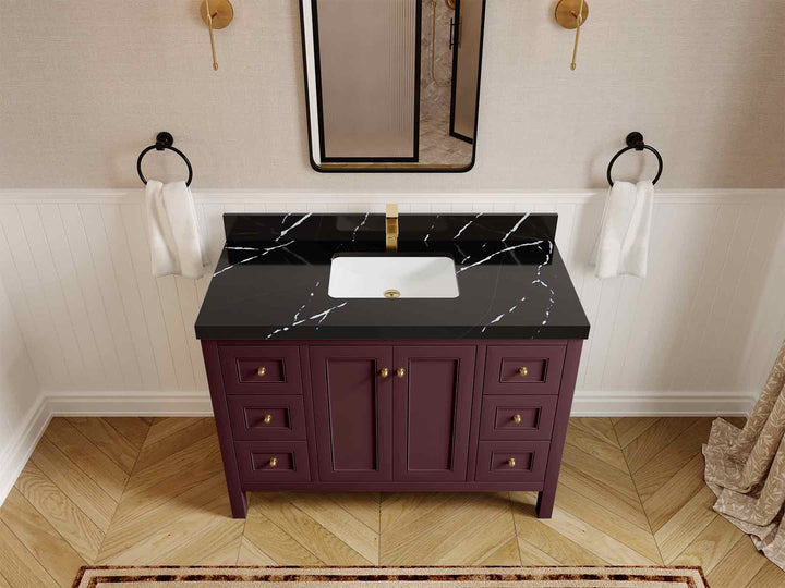 Nashville 48 in. W x 22 in. D Single Sink Bathroom Vanity - photo 16