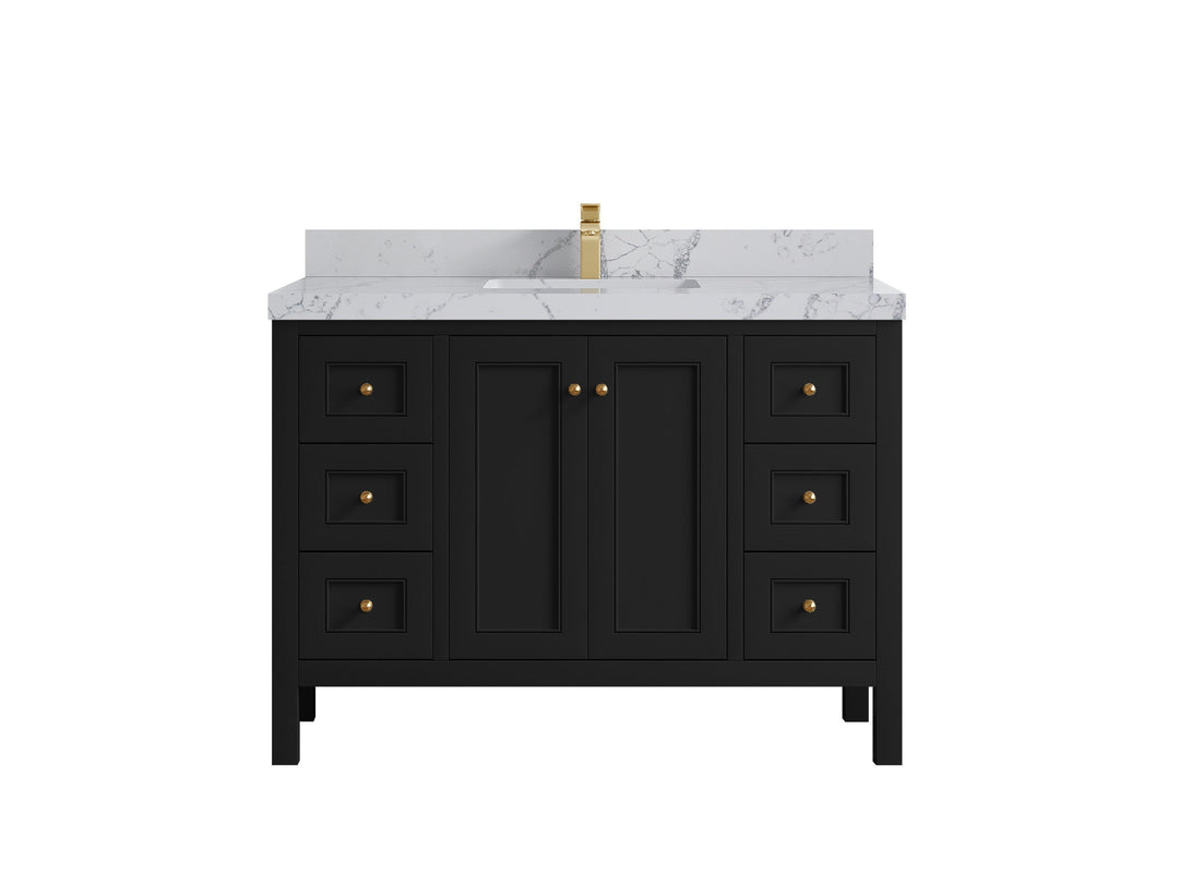 Nashville 48 in. W x 22 in. D Single Sink Bathroom Vanity - Willow Bath and Vanity