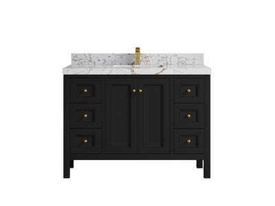 Nashville 48 in. W x 22 in. D Single Sink Bathroom Vanity - Willow Bath and Vanity