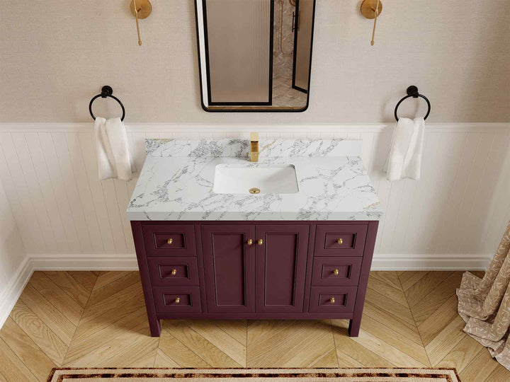 Nashville 48 in. W x 22 in. D Single Sink Bathroom Vanity - photo 24