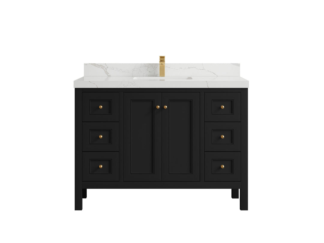 Nashville 48 in. W x 22 in. D Single Sink Bathroom Vanity - Willow Bath and Vanity